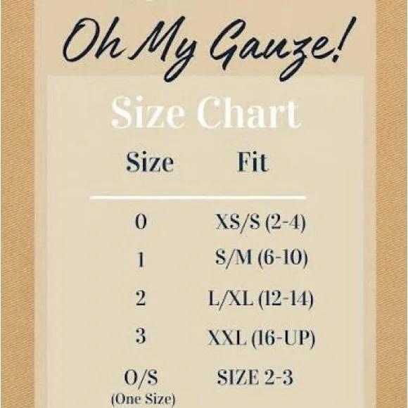 Oh My Gauze! Pink Cotton Wide Leg Pants Elastic Waist Size 1 - Picture 8 of 8